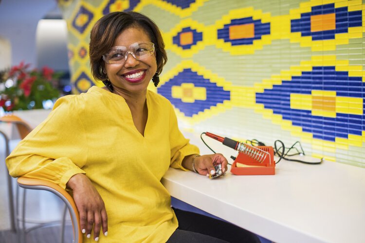 Sonya Pryor-Jones wants to introduce Glenville residents to digital fabrication.